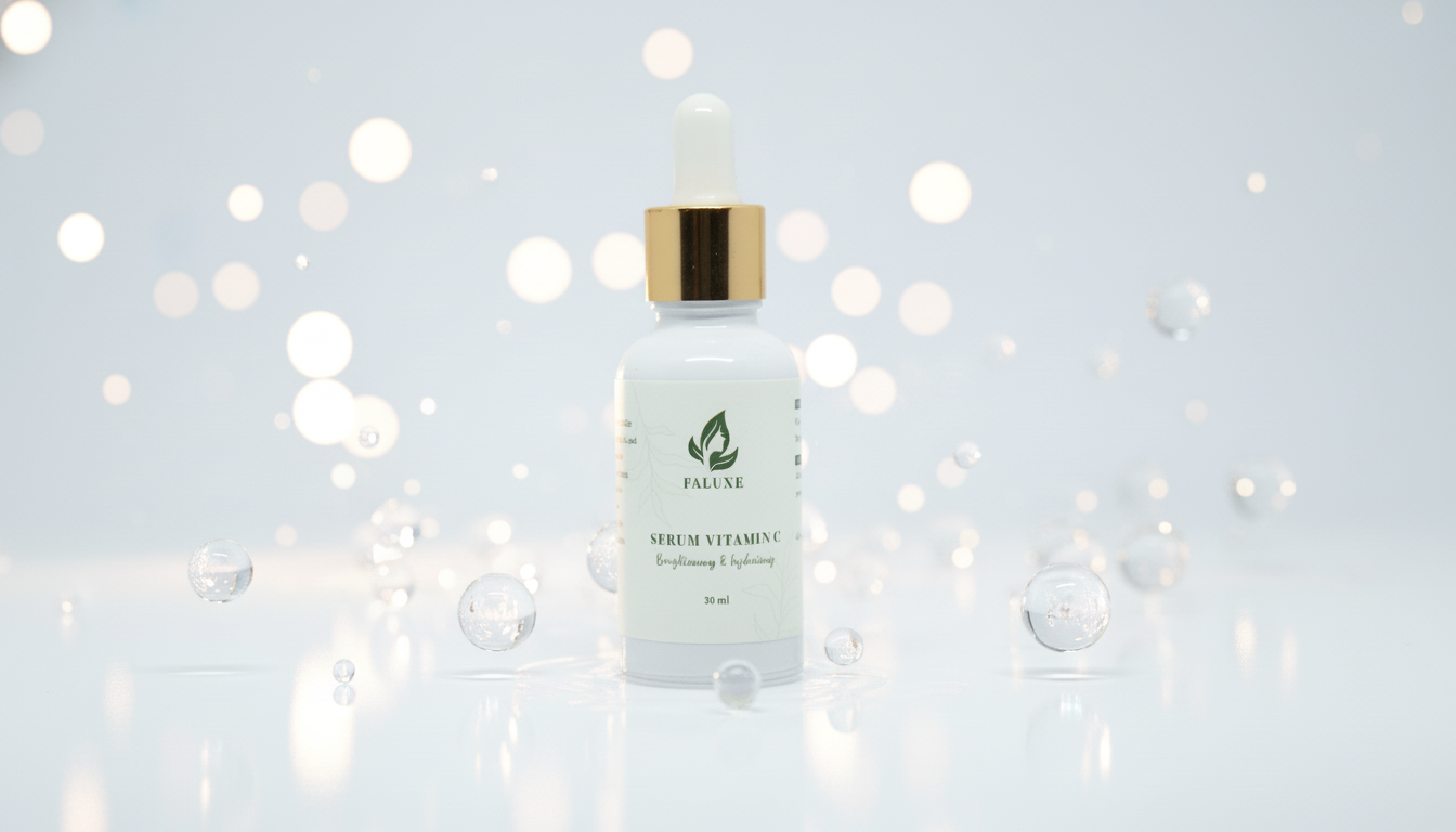 Hands cupping a nourishing Faluxe cream.